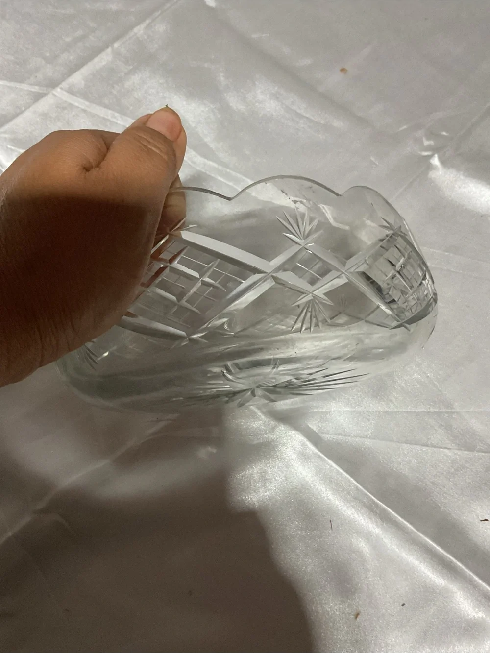 Clear Glass Decorative Bowl - Home Kitchen